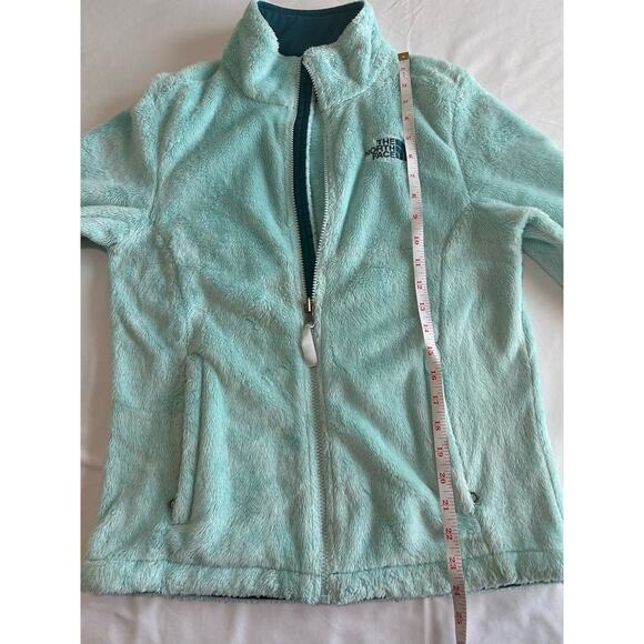 The North Face Women's Osito Fleece Full Zip Jacket Aqua Blue Size Small - Picture 11 of 15